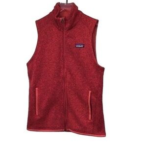 Patagonia W’s S  Red Better Sweater Vest